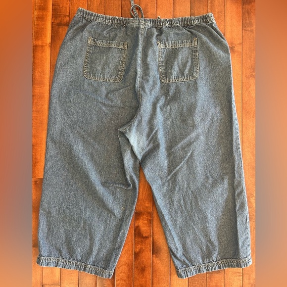 Croft & Borrow Women’s Casual Denim Capri Pants Size XL - Picture 6 of 7